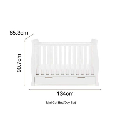 Stamford Mini Sleigh Cot Bed