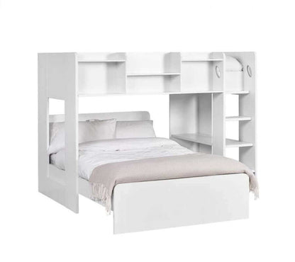 Julian Bowen Owen Bunk Bed - White Background - White