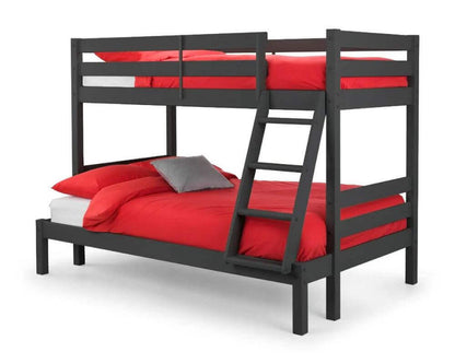  Image of triple Sleeper Bunk Bed - Anthracite - white background