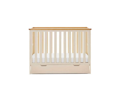 Obaby Cashmere Evie Mini Cot Bed - White Background