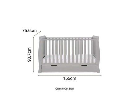 Obaby Stamford Classic Cot Bed 2-Piece Room Set