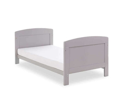  Obaby Grace 2 Piece Cot Bed - Toddler Bed View - White Background