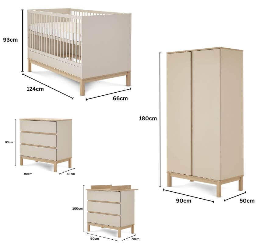 Obaby Astrid Mini 3 Piece Room Set