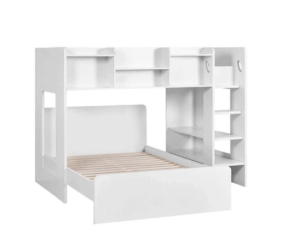 Julian Bowen Owen Bunk Bed - White Background - White