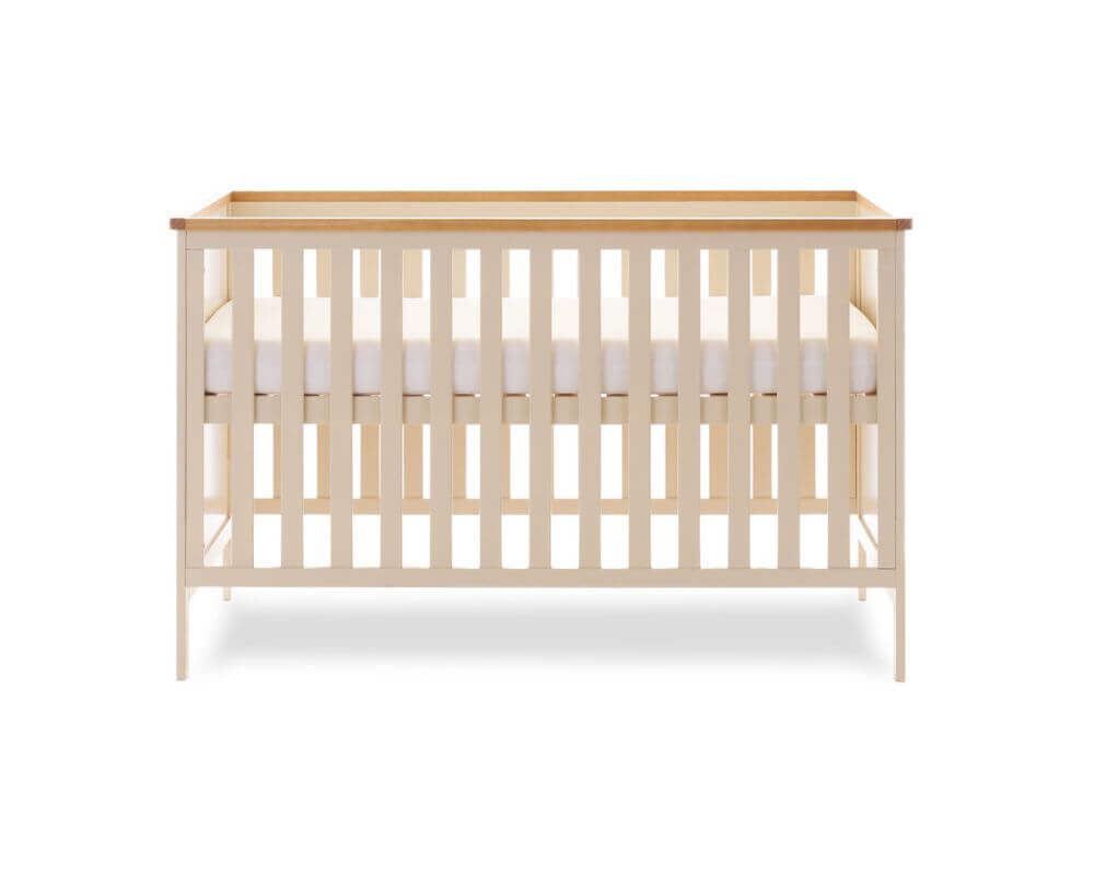 Obaby Cashmere Evie Cot Bed - White Background