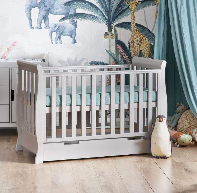 Stamford Mini Sleigh Cot Bed