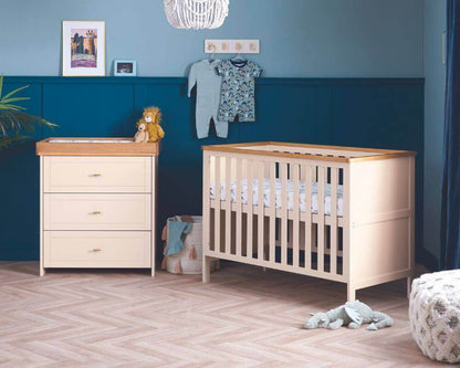 Obaby Cashmere Evie Mini 2 Piece Room Set - Bedroom Setting