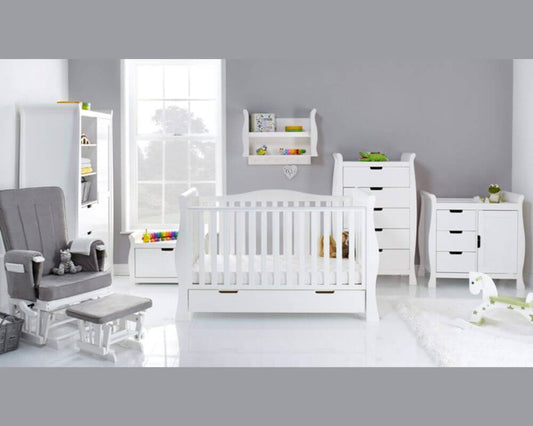 Obaby Stamford Luxe 7 Piece Cot Bed Room Set