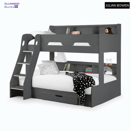 Julian Bowen Orion Triple Sleeper Bunk Bed - Front image - White Background