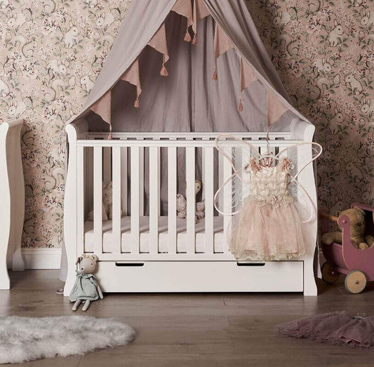 Stamford Mini Sleigh Cot Bed