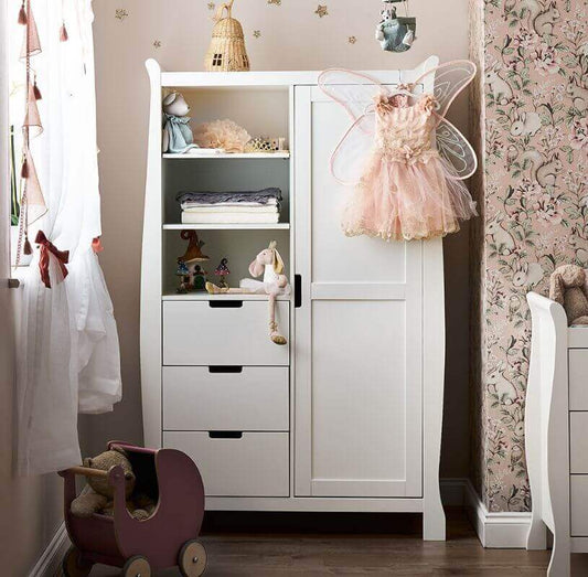 Obaby Stamford Sleigh Double Wardrobe