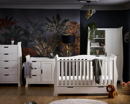 Obaby Stamford Luxe Cot Bed 4 Piece Room Set