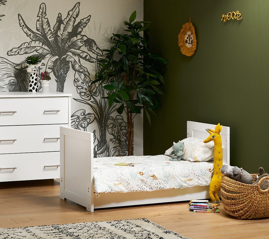 Nika Mini Cot Bed & Underdrawer