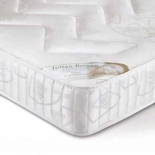 Deluxe Semi Orthopaedic 76cm Small Single Mattress - White Background