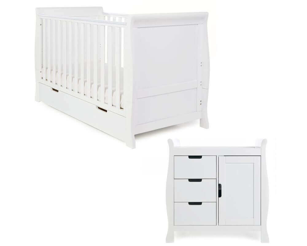 Obaby Stamford Classic Cot Bed 2-Piece Room Set