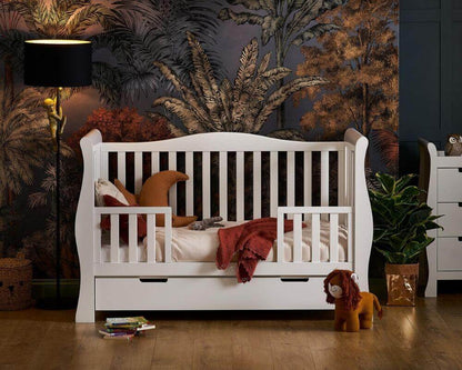 Obaby Stamford Luxe Sleigh Cot Bed