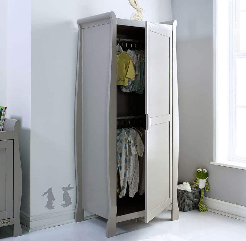 Obaby Stamford Sleigh Single Wardrobe