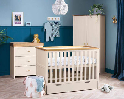 Obaby Cashmere Evie Mini 3 Piece Room Set - Bedroom View