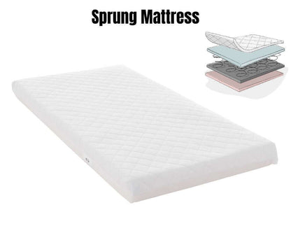 Stamford Space Saver Cot & Sprung Mattress