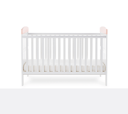 Grace Inspire Cot Bed & Under Drawer - White Background