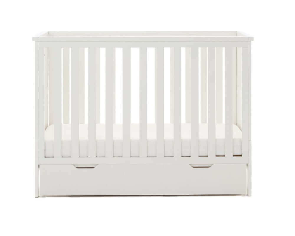  Obaby Evie Mini Cot Under Draw - Under Cot View - White Background