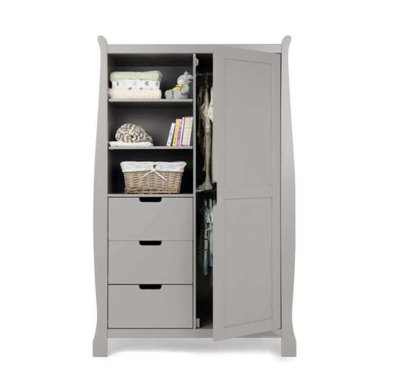 Obaby Stamford Sleigh Double Wardrobe