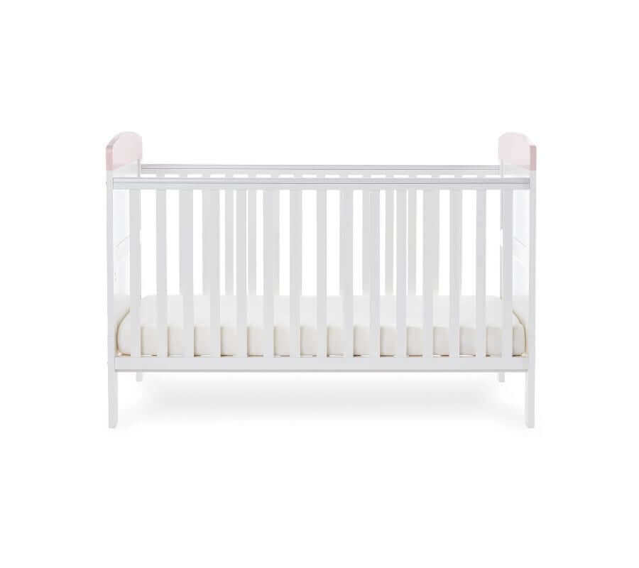 Grace Inspire 2 Piece Unicorn Cot Bed Room Set - White Background