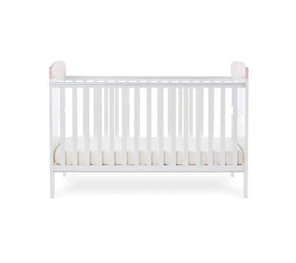 Grace Inspire 2 Piece Unicorn Cot Bed Room Set - White Background