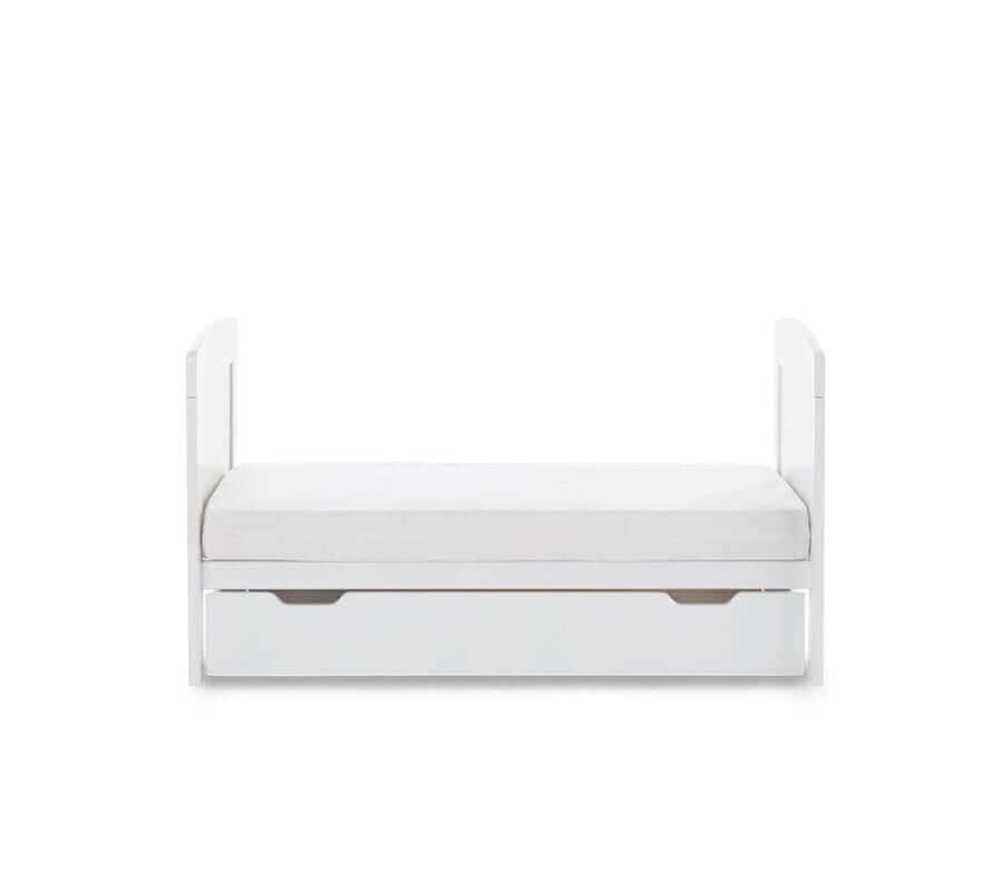 Obaby Grace Mini Cot Bed With Underdraw - White Background