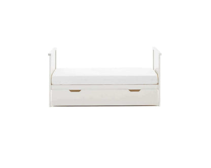  Obaby Evie Mini Toddler Bed Under Draw - Under Cot View - White Background