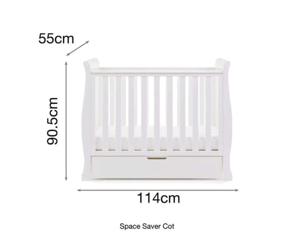 Stamford Space Saver Cot & Sprung Mattress