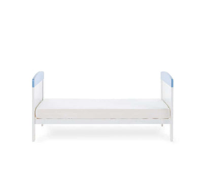 Obaby Grace Inspire Cot Bed Little Prince & Princess - White Background