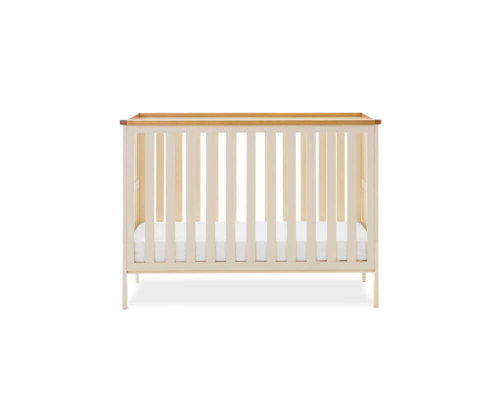 Obaby Cashmere Evie Mini Cot Bed - White Background