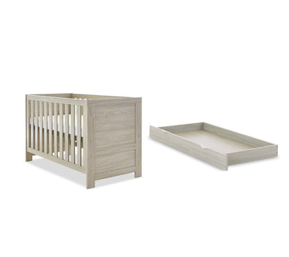 Obaby Nika Cot Bed & Under Drawer