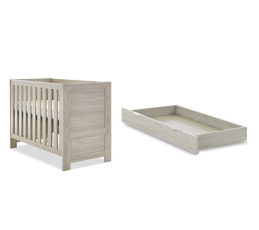 Nika Mini Cot Bed & Underdrawer