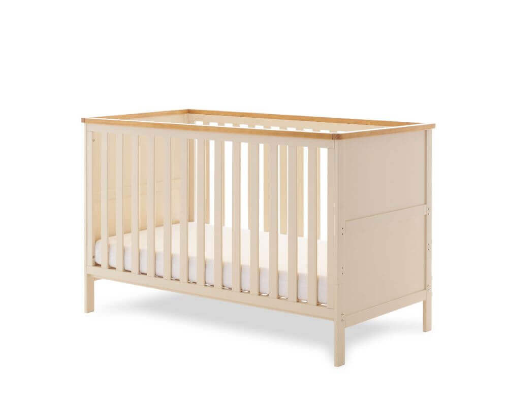 Obaby Cashmere Evie Cot Bed - White Background