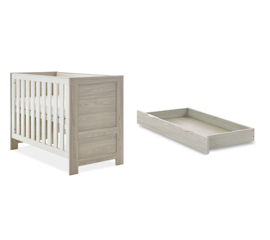 Nika Mini Cot Bed & Underdrawer