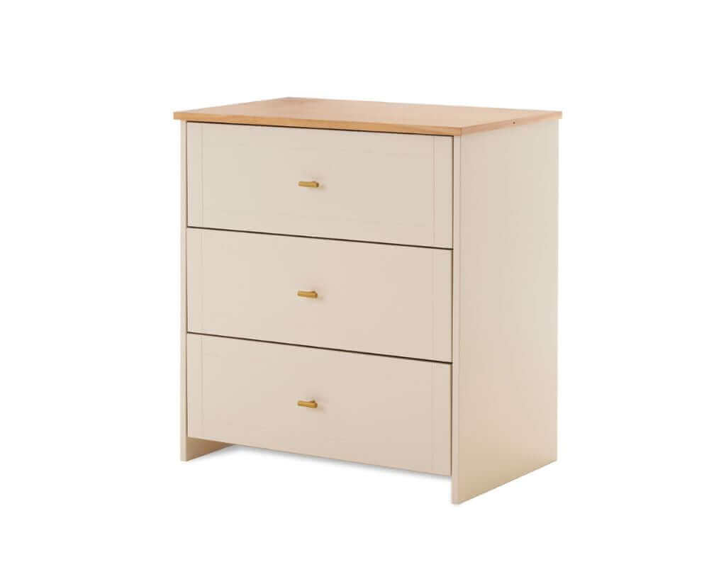 Obaby Cashmere Evie Changing 3 Draw Unit - White Background