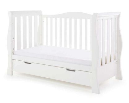 Obaby Stamford Luxe Sleigh Cot Bed