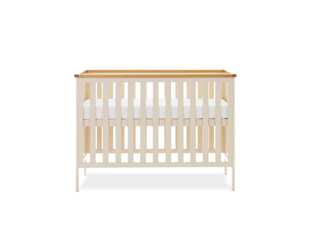 Obaby Cashmere Evie Mini Cot Bed - White Background