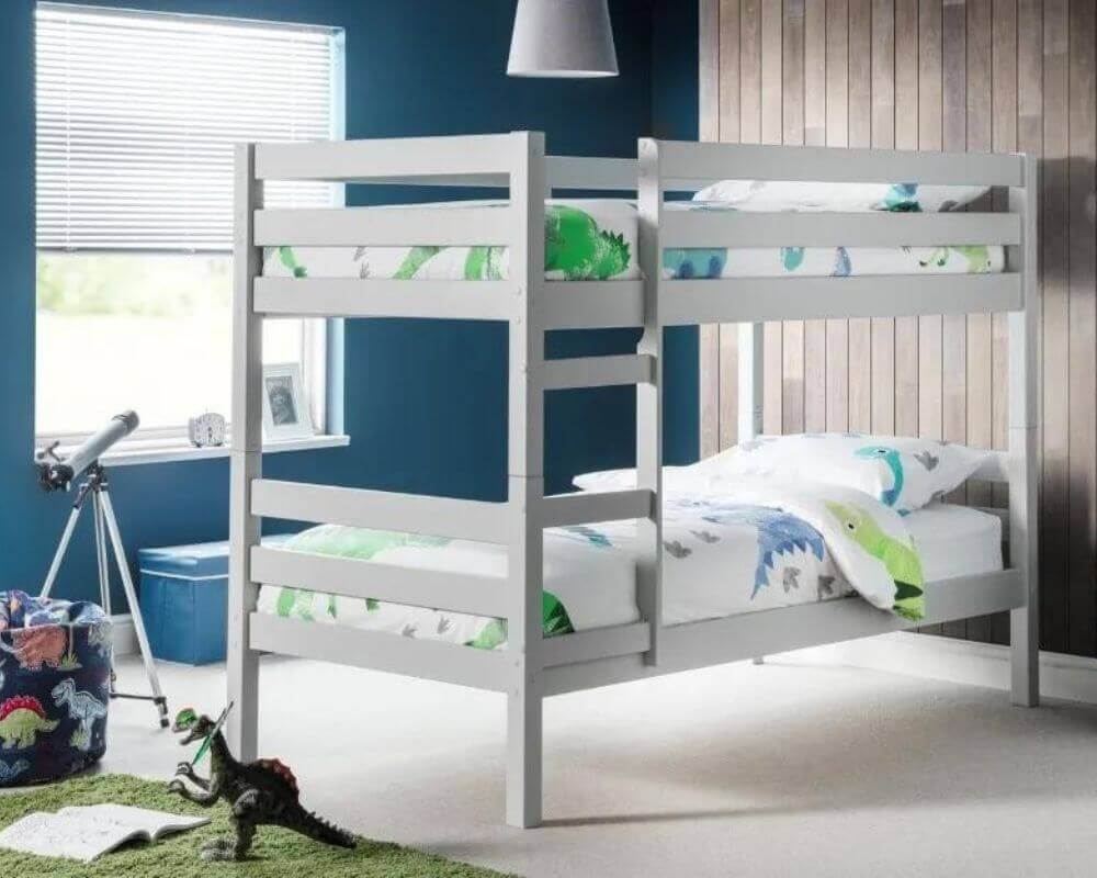 Front Side Angle View - Camden Bunk Bed - Bedroom Setting