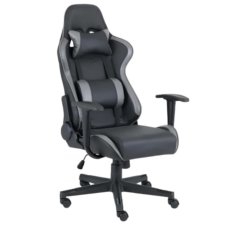 Julian Bowen Comet Gaming Chair - Gaming Chair Front Side View - White Background