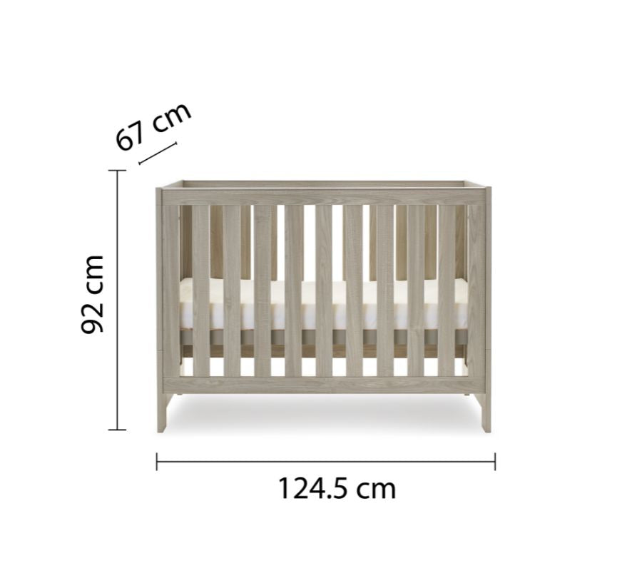 Nika Mini 3 Piece Cot Bed Room Set