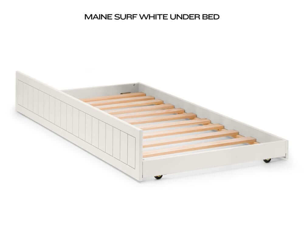 Image of a trundle under bed - Surf White