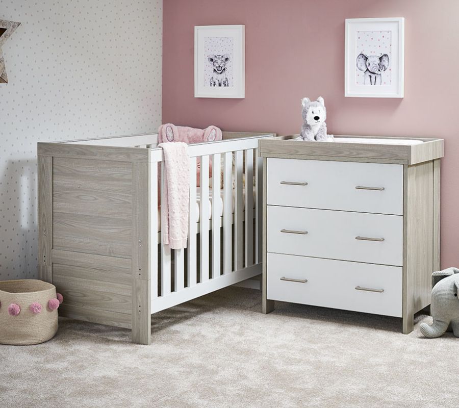 Nika Mini 2 Piece Cot Bed Room Set