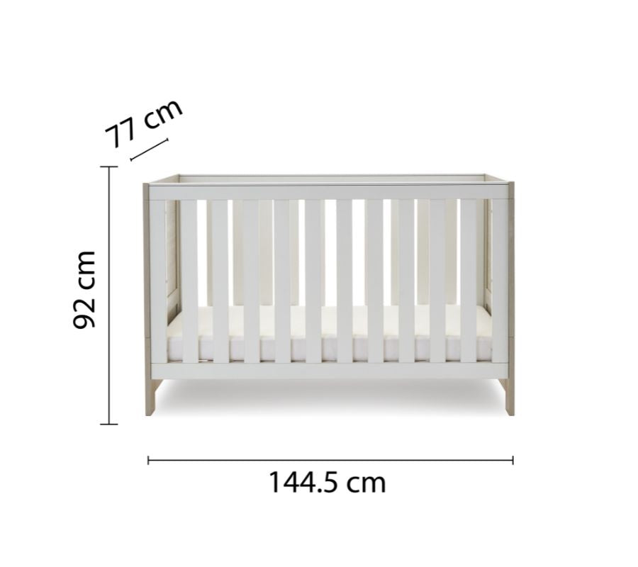 Nika 2 Piece Cot Bed Room Set