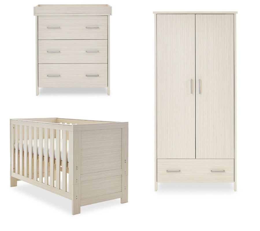 Nika 3 Piece Cot Bed Room Set