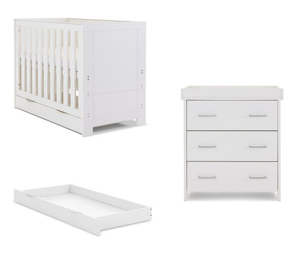 Nika Mini 2 Piece Cot Bed Room Set & Underdrawer