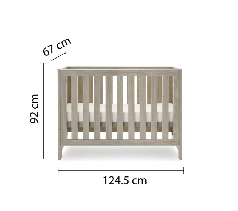 Obaby Nika Mini Cot Bed