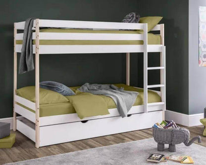 Nova Bunk Bed - Two Tone Kids Bed - Bedroom Setting